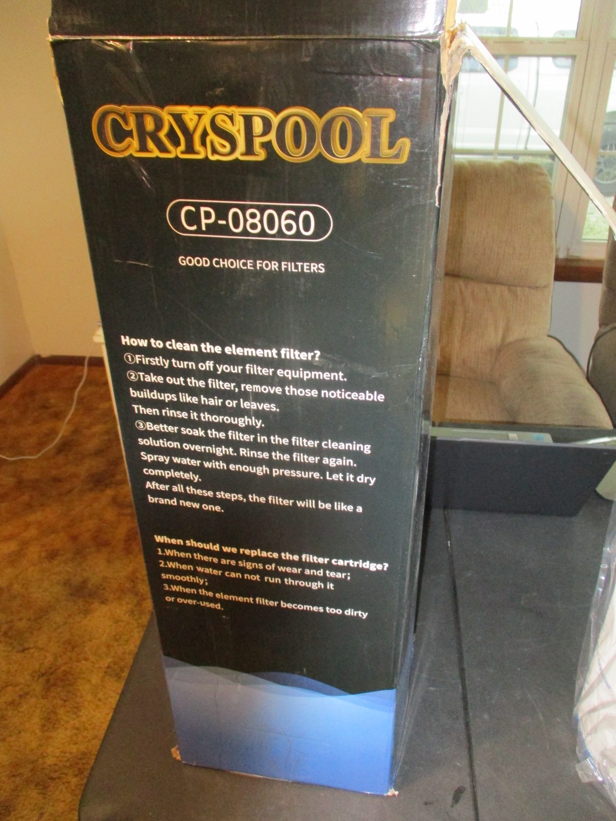 Cryspool 08060 Filter Compatible with CX1750RE, C1750, C1750E, C1900RE gallery