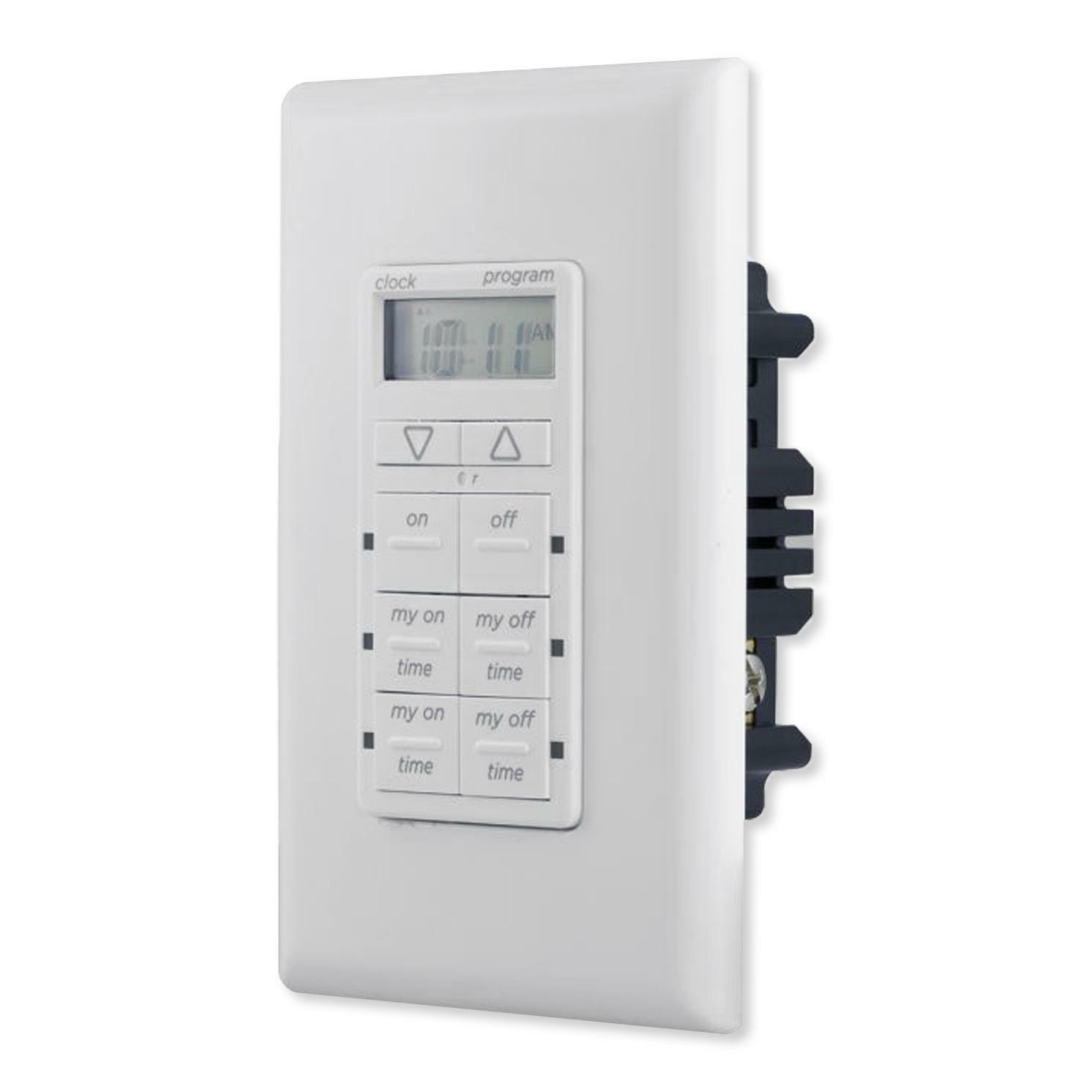 Jasco myTouchSmart Simple Set In-Wall Timer, White (26893-P1) gallery