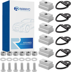 6 PCS Bed Rail Accessories Stainless Steel for Toyota Tacoma & Toyota Tundra