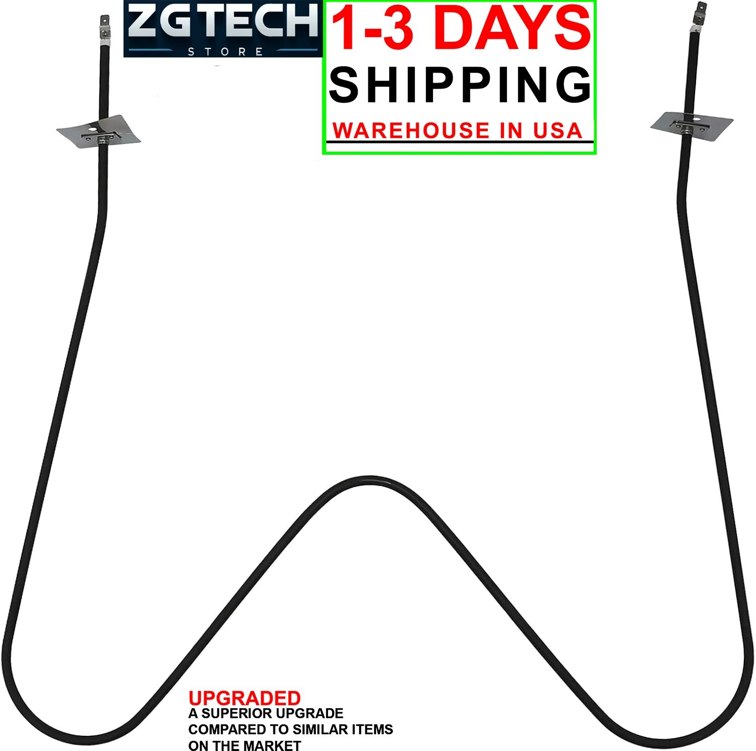 Tappan Range Oven Bake Heating Element Models 31-1049-00-04 31-1049-00-05 gallery