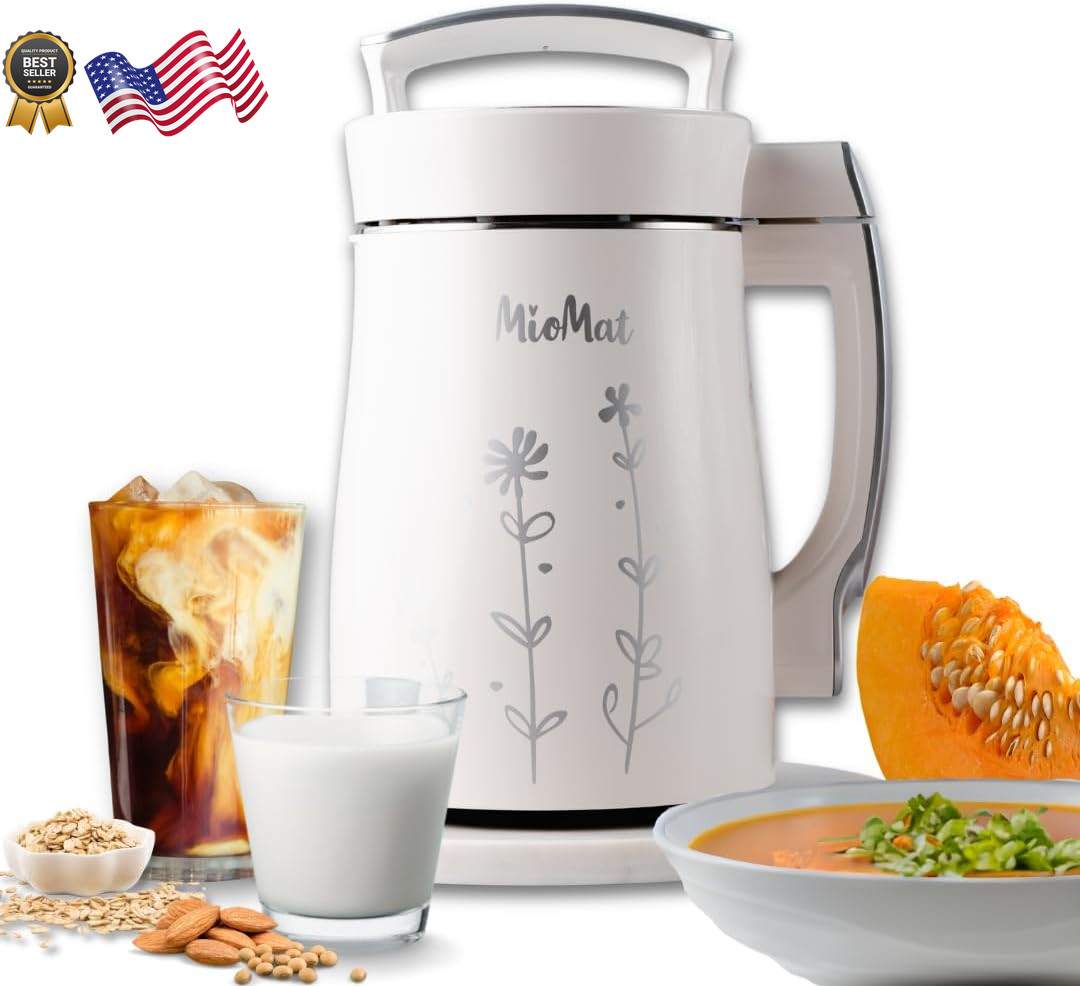 8in1 Plant Based Milk Maker Make 40oz of Natural Almond Milk Soy Milk Oat NEW gallery