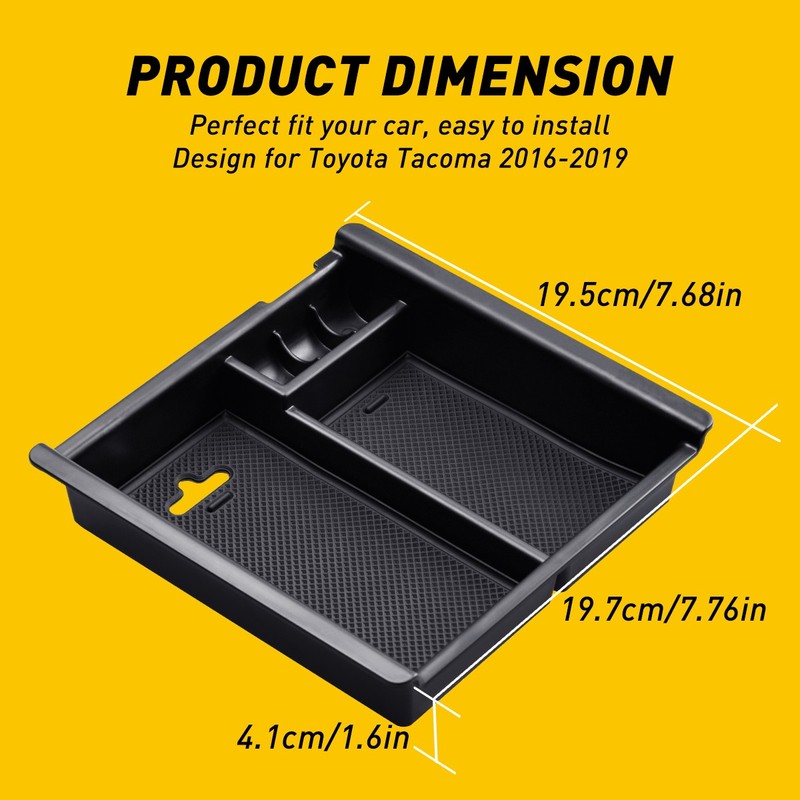 Universal Car Trunk Cargo Storage Box Organizer Seat For Toyota Tacoma EOM gallery