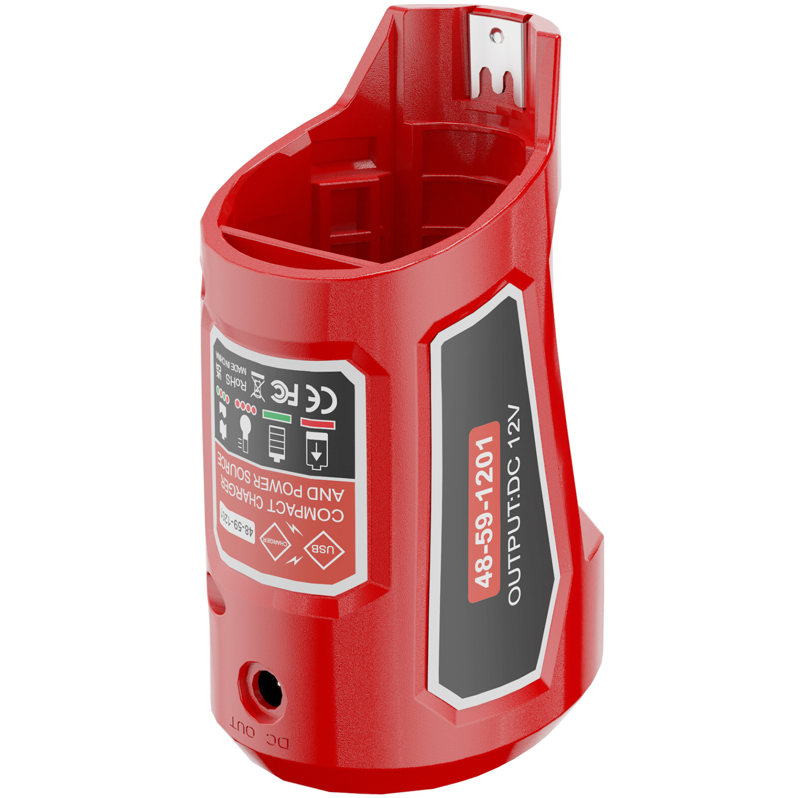 Replace for Milwaukee M12 Battery Adapter Heated Jacket 48-59-1201 49-24-2310 gallery