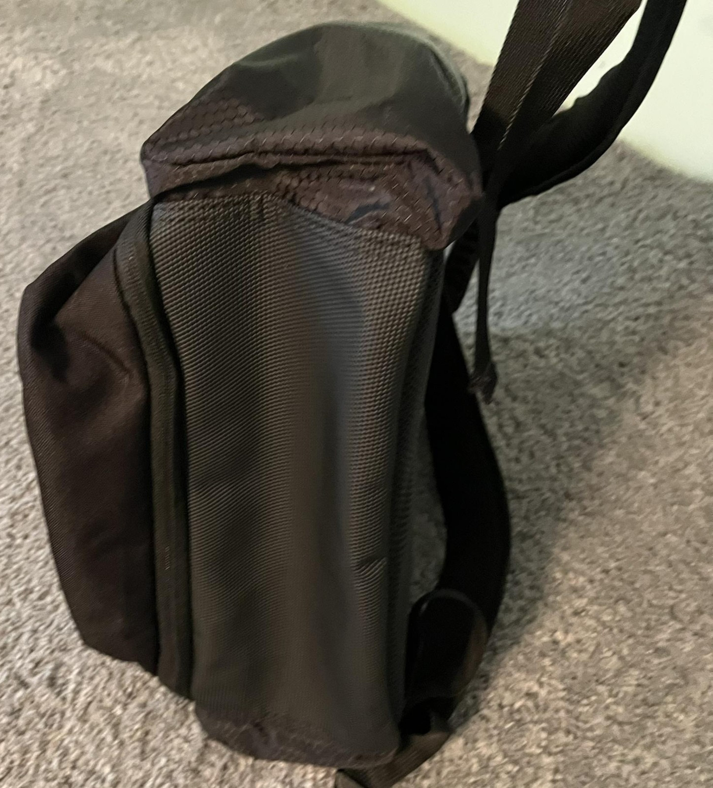EASTSPORT Backpack One Size Black External Pockets Padded Straps Zip Fastener 4