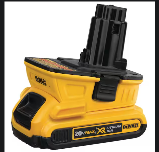 New !DEWALT 20V MAX Lithium-Ion Battery Adapter for 18V Tools - DCA1820 gallery