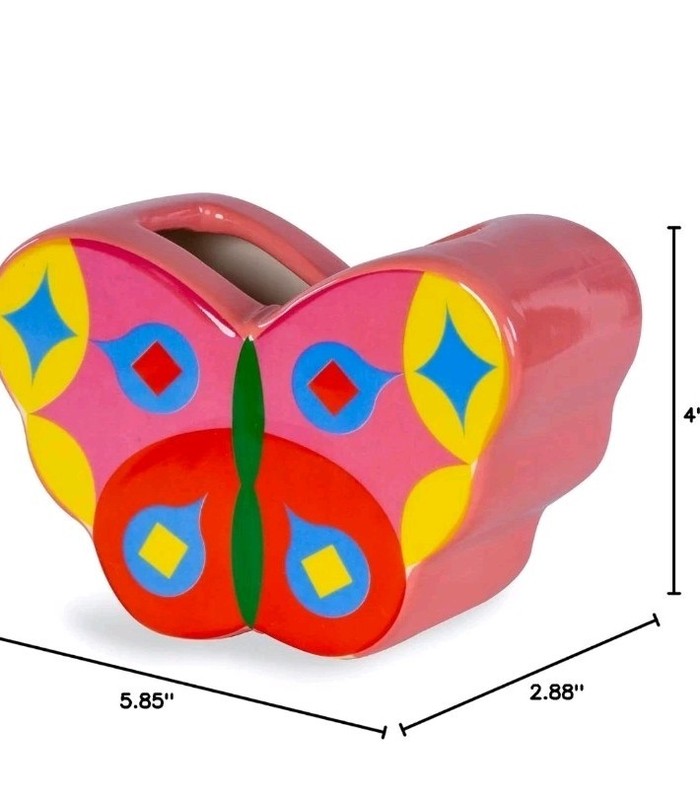 ban.do Butterfly-Shaped Vase NIB gallery
