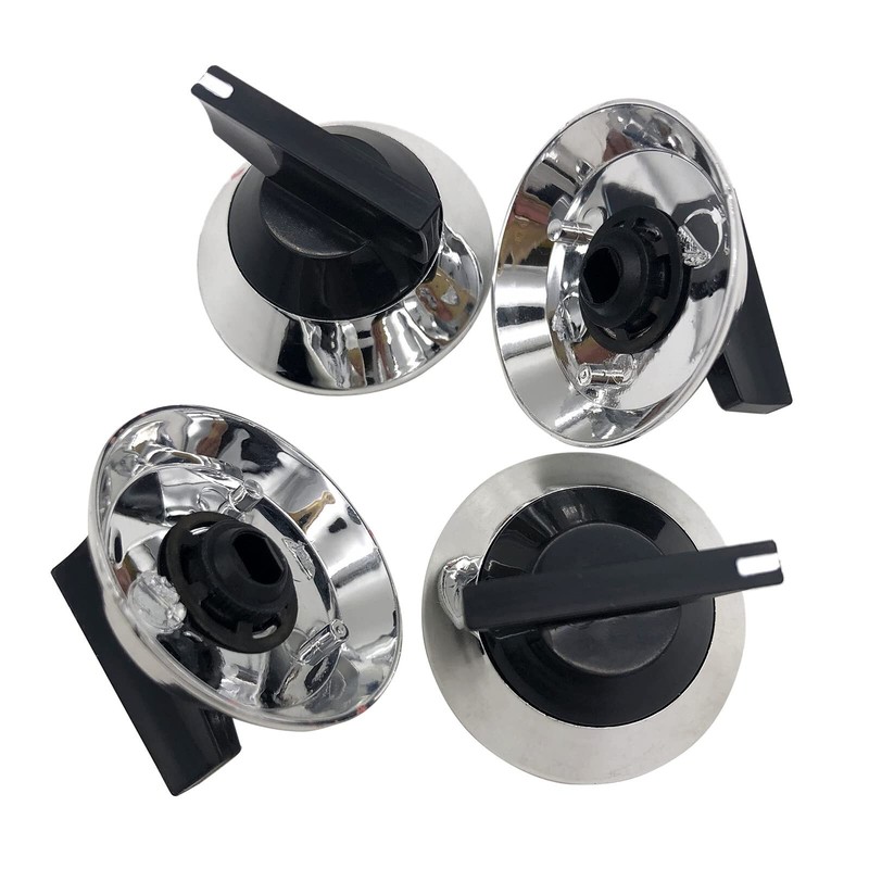 ER330190 Exact Compatible Replacement Part for Whirlpool Knob, Black New 4 Pack gallery