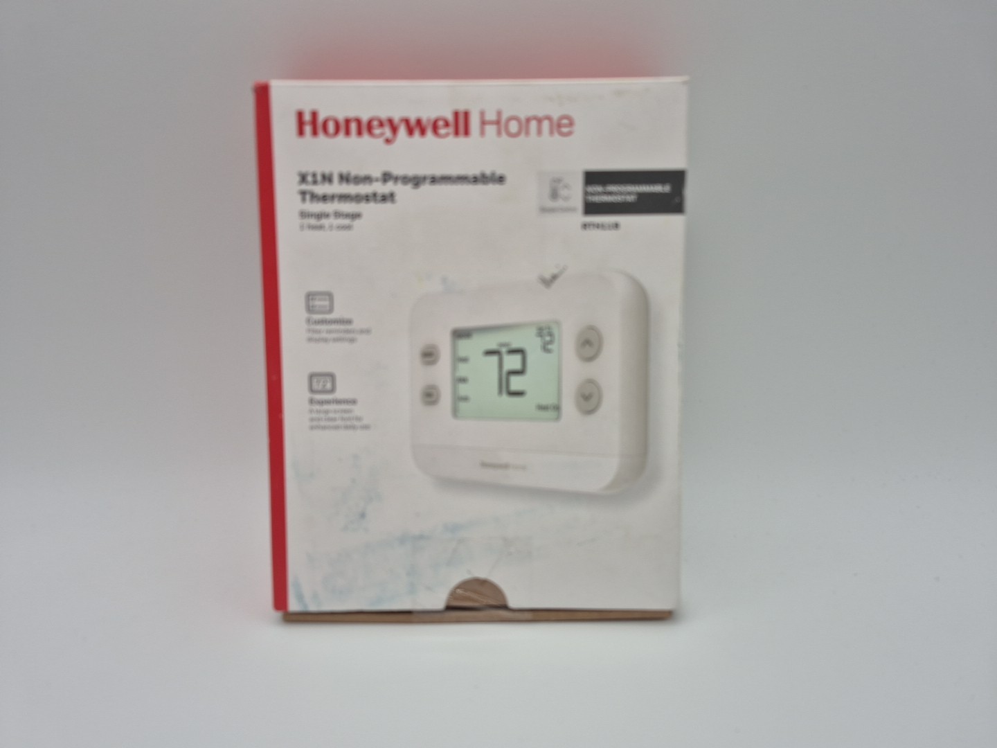 HONEYWELL X1N NON-PROGRAMMABLE THERMOSTAT SINGLE STAGE RTH11B gallery