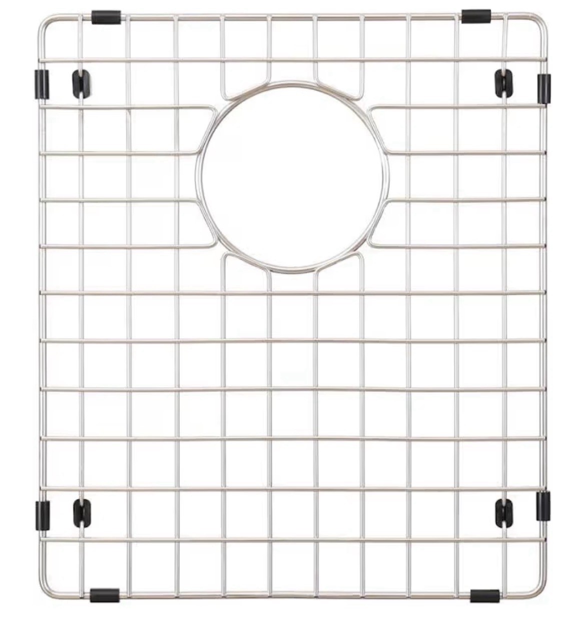 Granatan Stainless Steel Sink Protector Grids w/ Bumpers 2pk 14.5x12.5” gallery