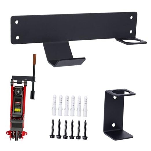 Jack Stand Wall Mount,Floor Jack Wall Mount Organizer Brackets, Truck gallery