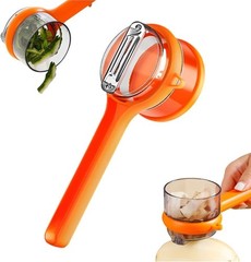 Fruit and Vegetable Peeler with Storage Box,Peeler with Container, Vegetable Pee