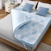 PERLECARE Firm Mattress Topper Full - 3 Inch Cooling Memory Foam Bed Topper for gallery