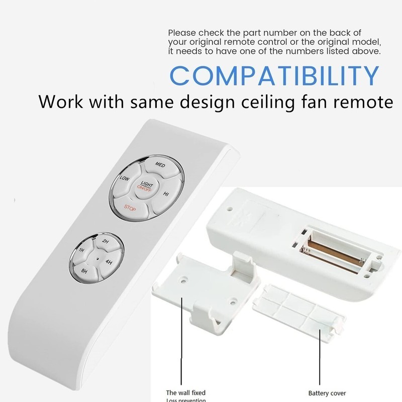 replacement remote for Universal Ceiling Fan Remote Control gallery