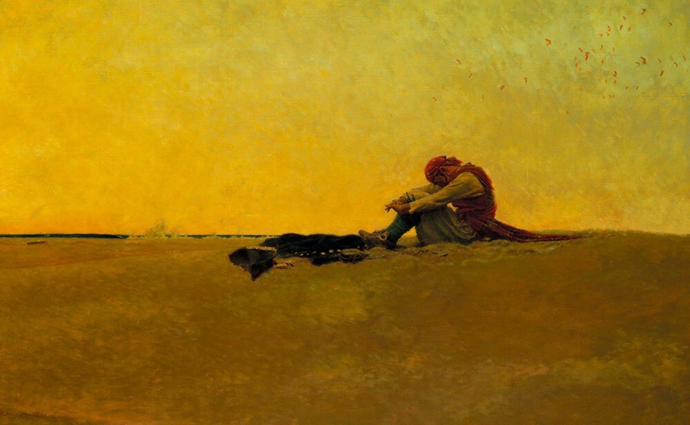 Marooned Pirate : Howard Pyle : Archival Quality Art Print : 1910 gallery