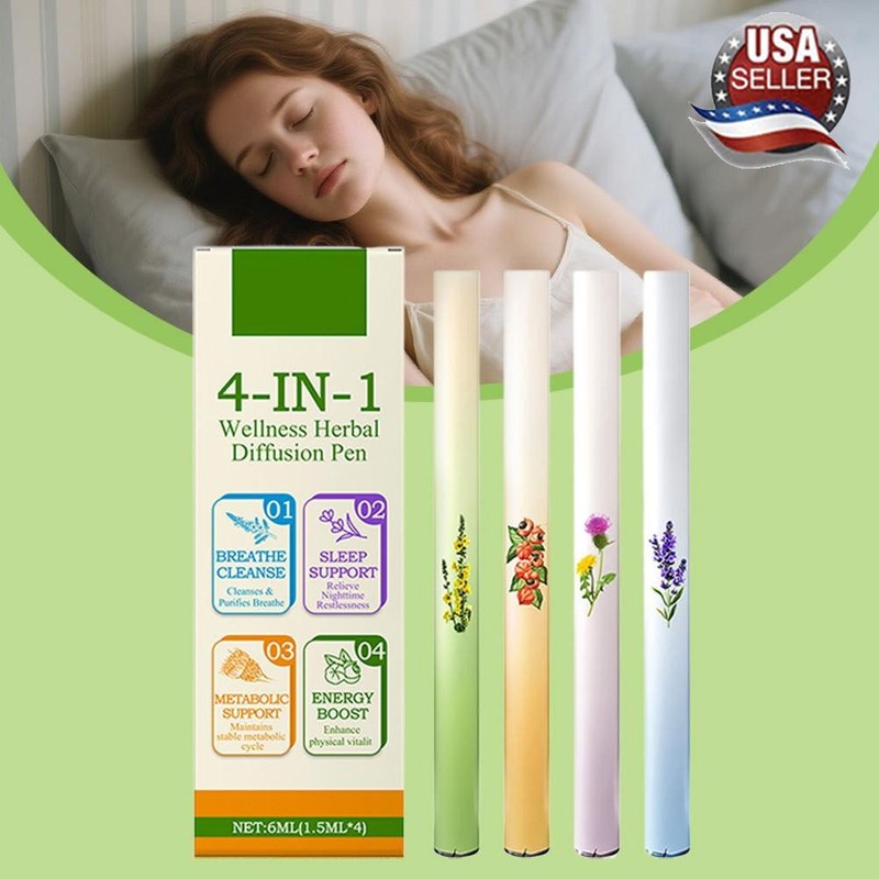 4PCS Natural Diffuser with Mint for Lung Health & Fresh Air 2026 NEW gallery