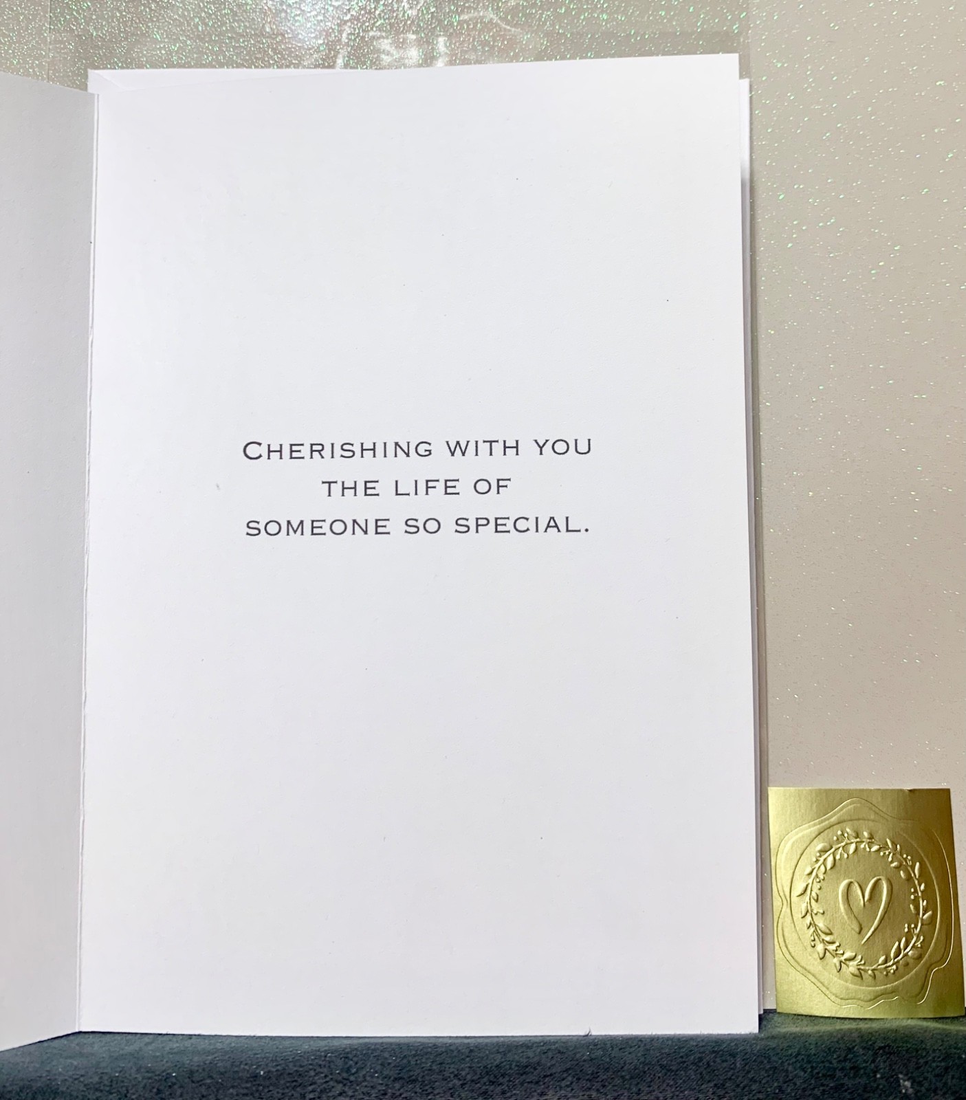 Sympathy Condolences Card Cherishing the Life of Someone Special gallery