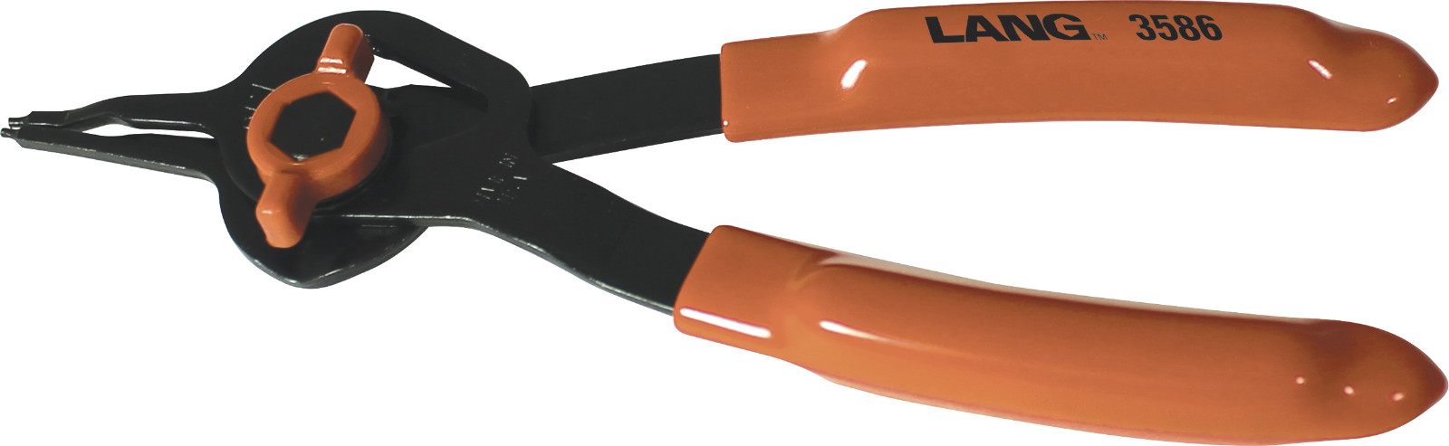 Lang 3586 Combination Snap Ring Pliers 0.047" - 0 degree angle MADE IN USA gallery