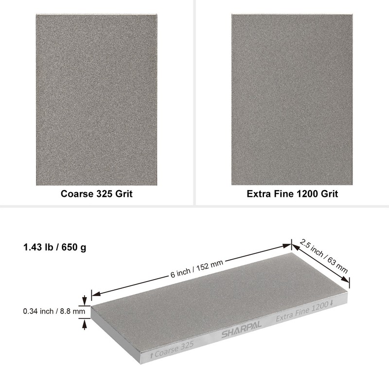 Doublesided Diamond Sharpening Stone Whetstone Knife Sharpener with Storage Base gallery