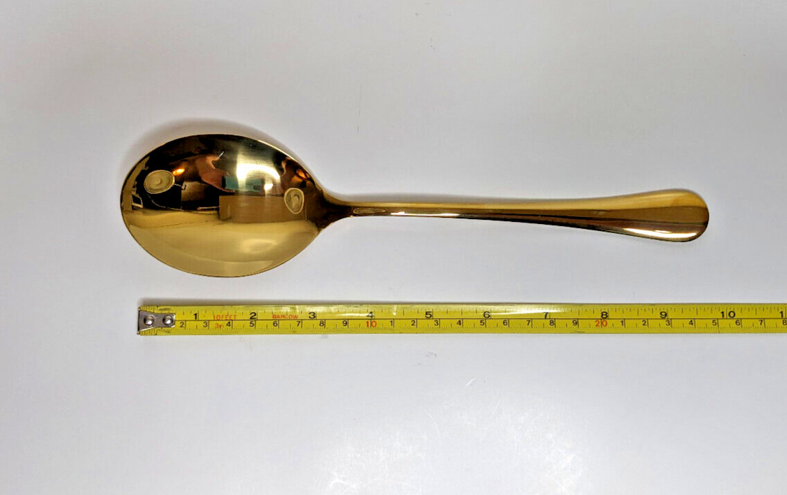Gold Plated 3 Piece Serving Set 18/0 Stainless NEW! gallery