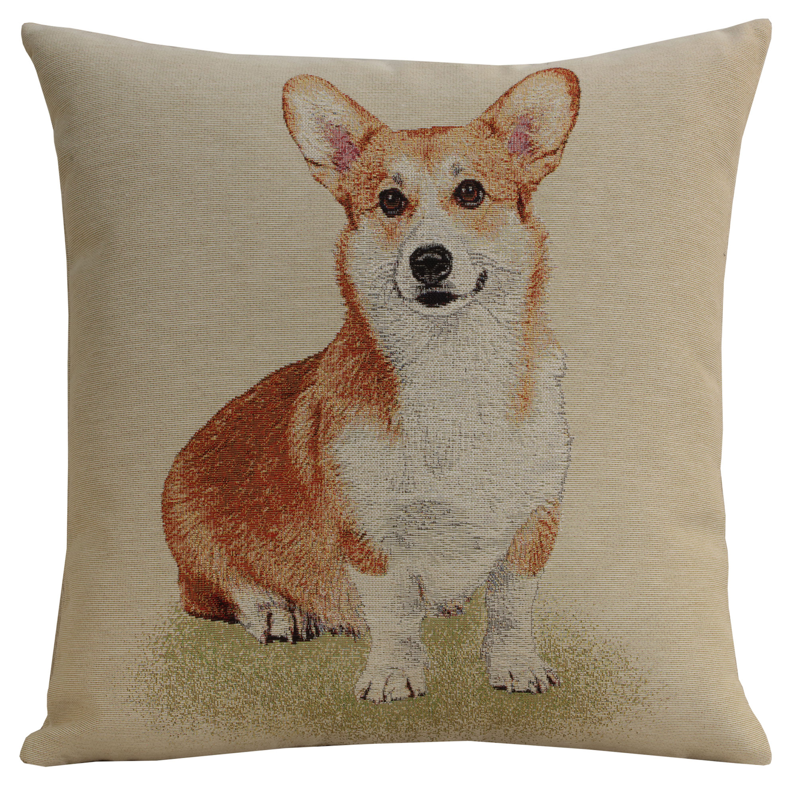18x18 In Corgie Cushion Cover, Throw Pillow Cover for Couch gallery