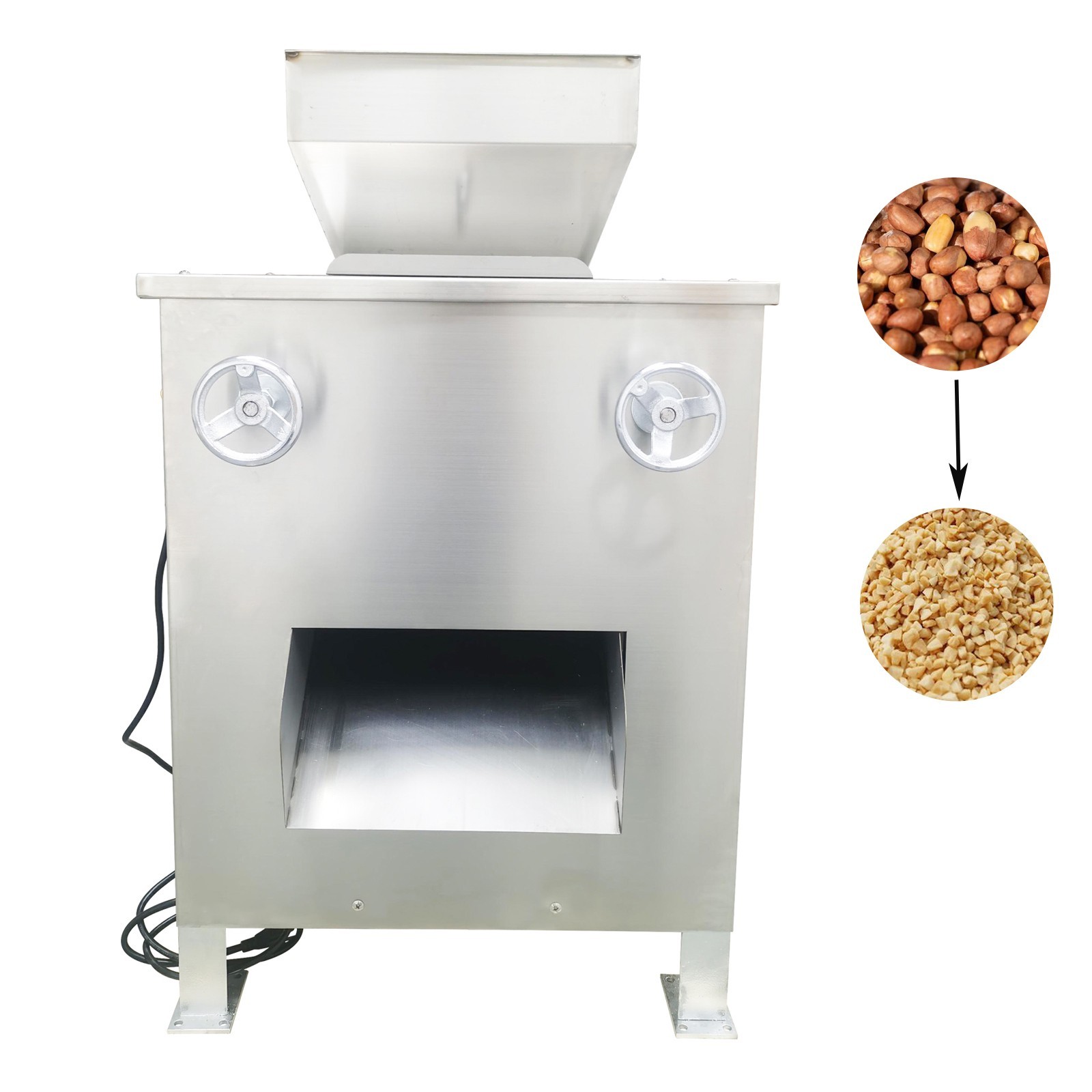 110V Grease Material Grinder Walnut Soybean Peanut Sesame Crusher 200kg/h gallery