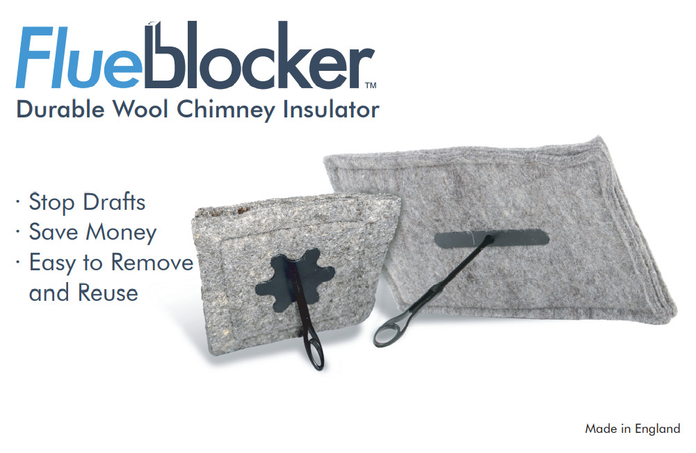 Rectangle Flueblocker Chimney Draft Stopper, Wool Chimney Sheep gallery