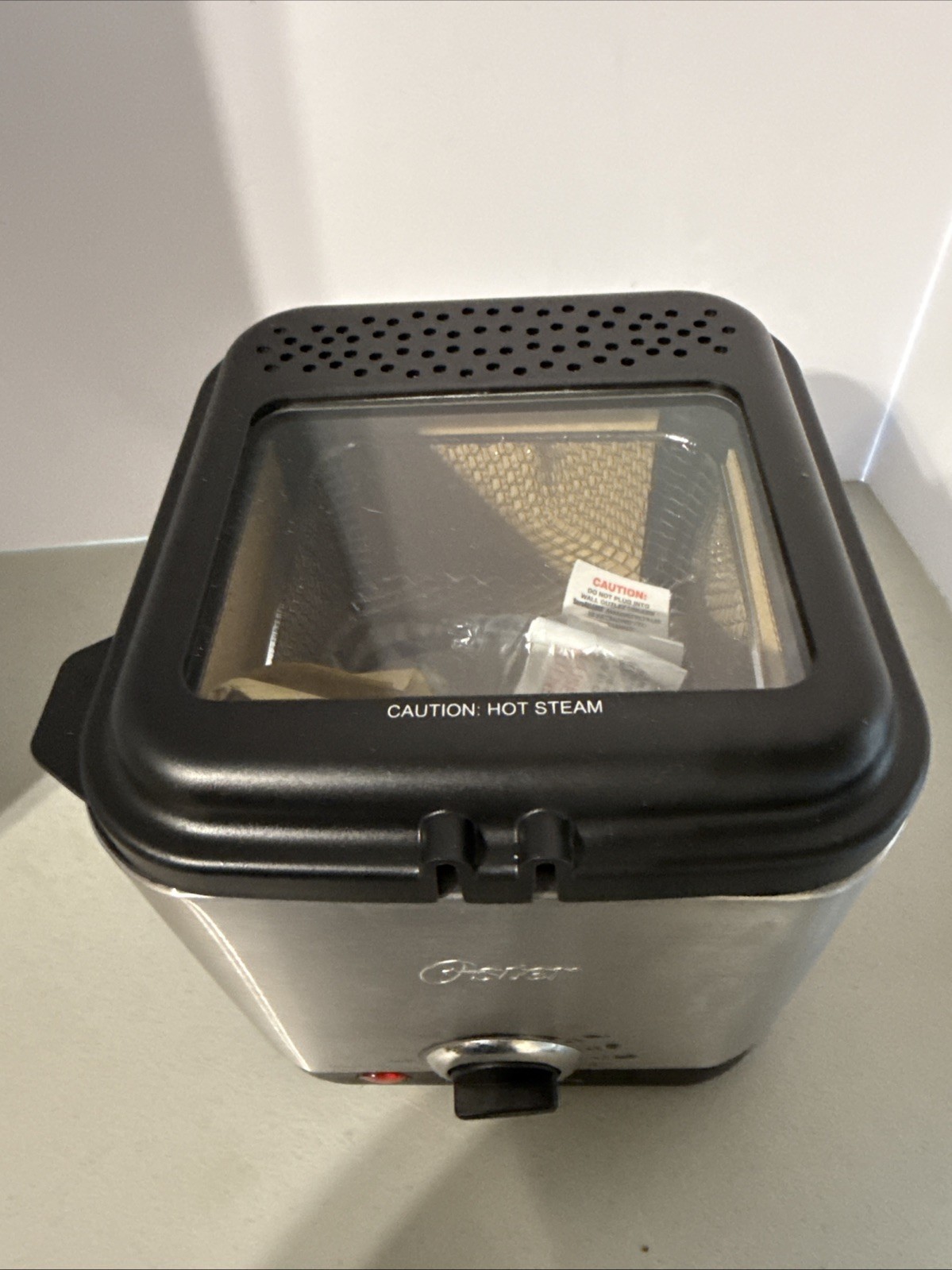 Oster CKSTDF102-SS Electric Deep Fryer - Silver/Black Open Box gallery