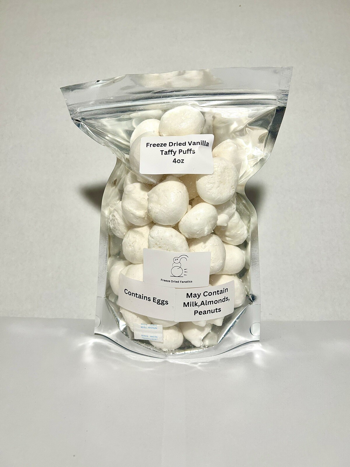 Freeze Dried Taffy Vanilla Saltwater Taffy Candy *4 Oz* Made Fresh gallery