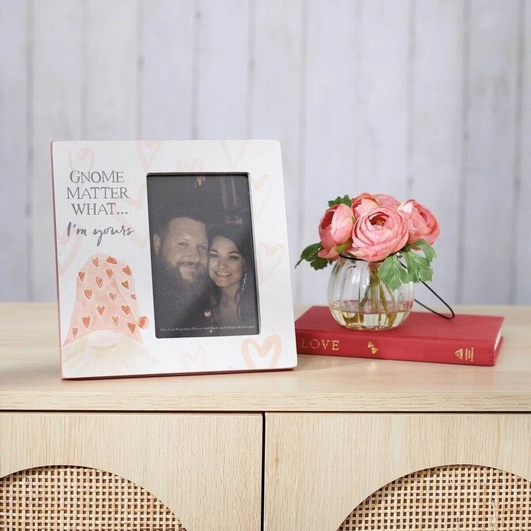 Primitives by Kathy Gnome Matter What I'm Yours Photo Frame 8"L x 8"W NEW gallery