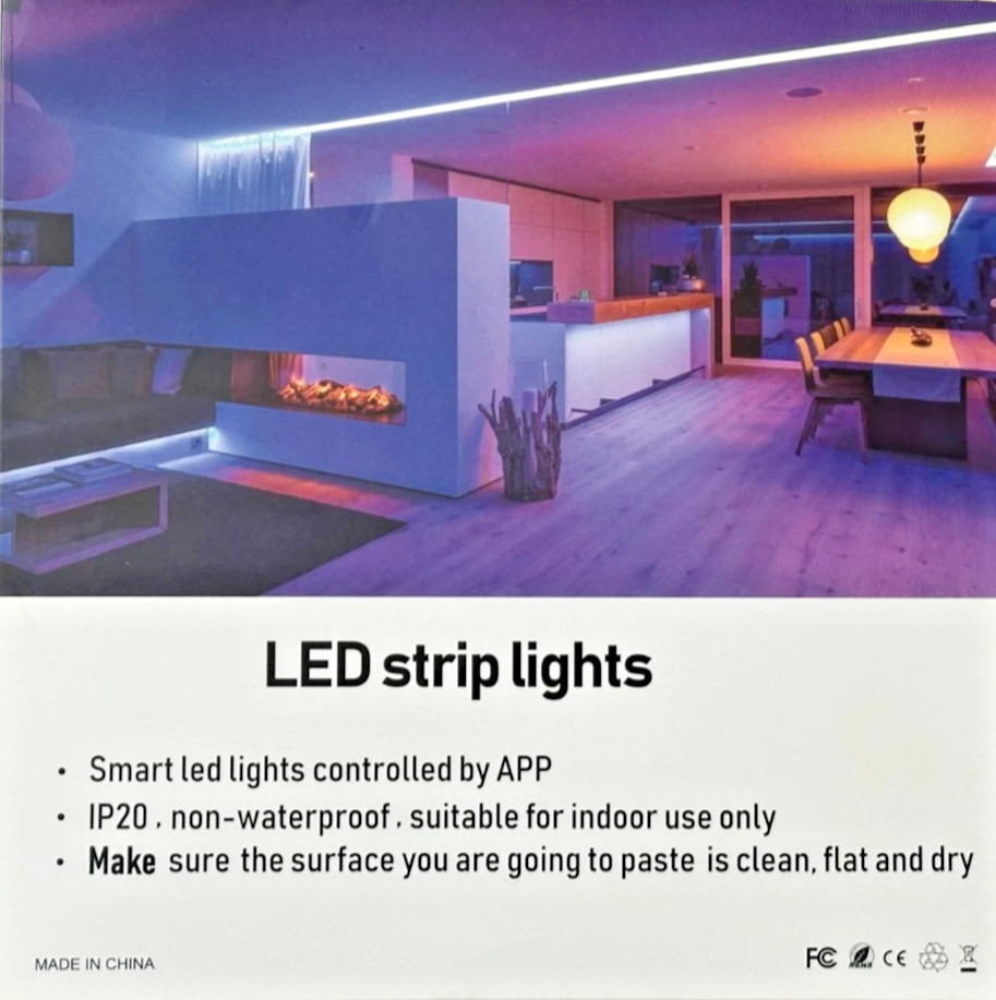 Daybetter LED Strip Lights 100ft Smart Light with APP Remote Control Bluetooth gallery