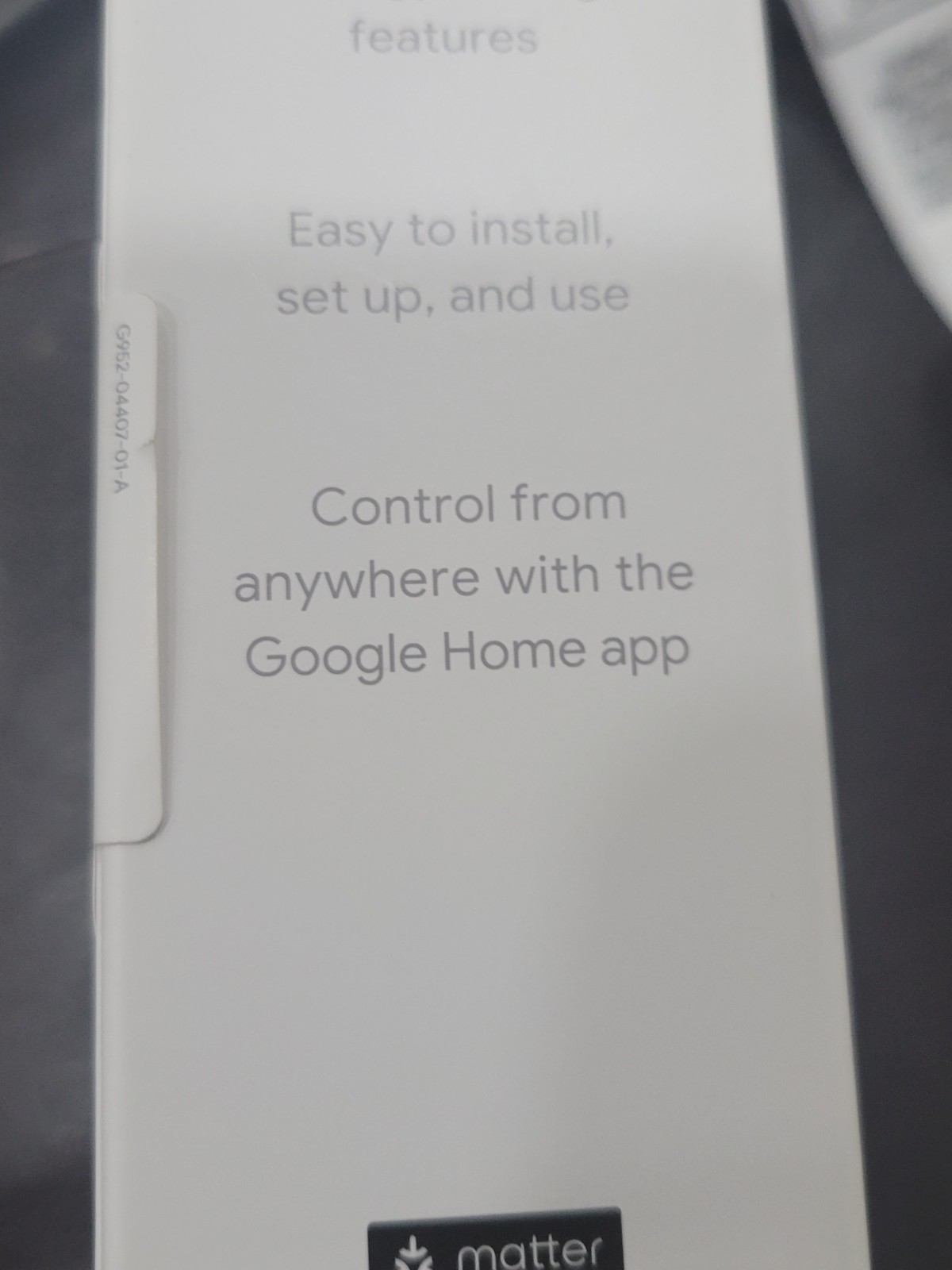 Google Nest Smart Thermostat, Charcoal - GA02081 MFG - 08/2025 gallery