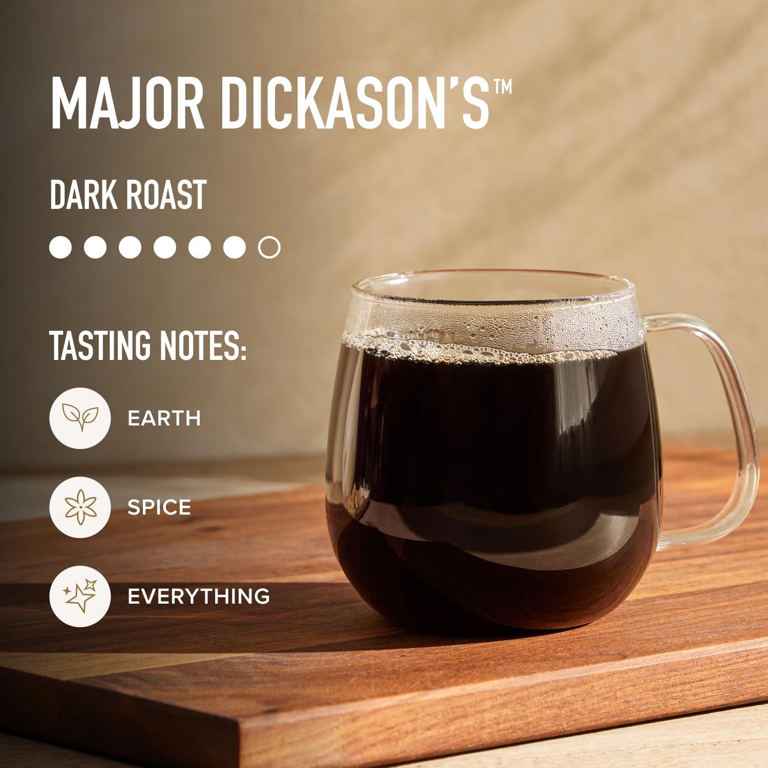 PEET'S COFFEE MAJOR DICKASON'S DARK ROAST COFFEE EXPIRES NEXT YEAR APRIL 2027 gallery