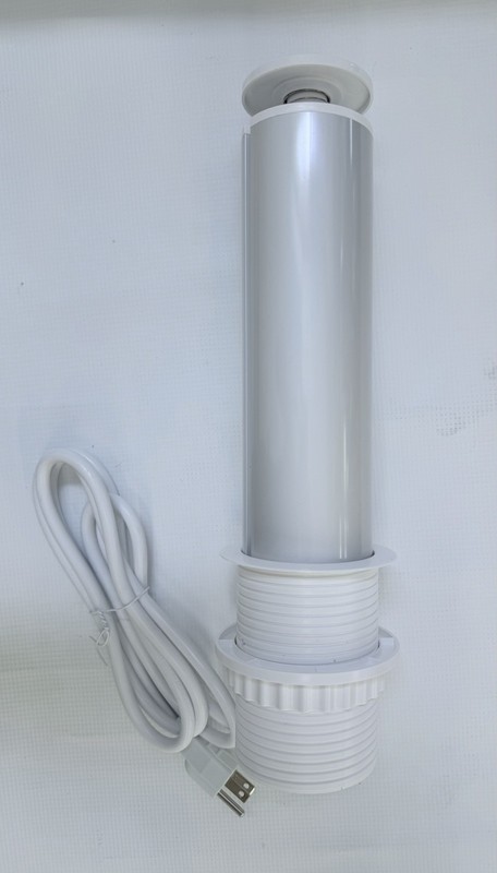 Pop Up Electrical Outlet Countertop 3 AC Outlets 1 USB-A 2 USB-C - Space Saver gallery
