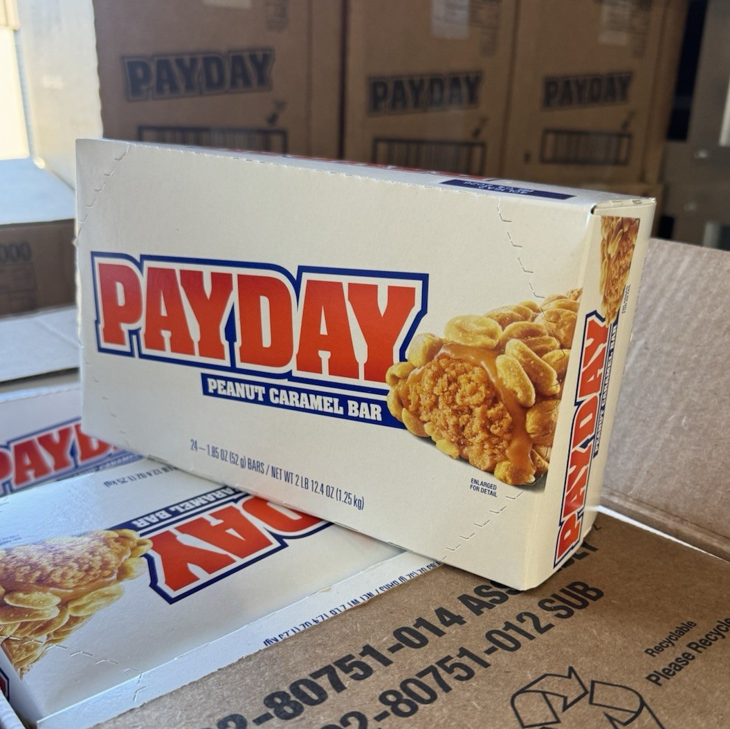 PAYDAY Peanut Caramel Bar 24 Count Box Peanut Caramel Flavor Candy gallery