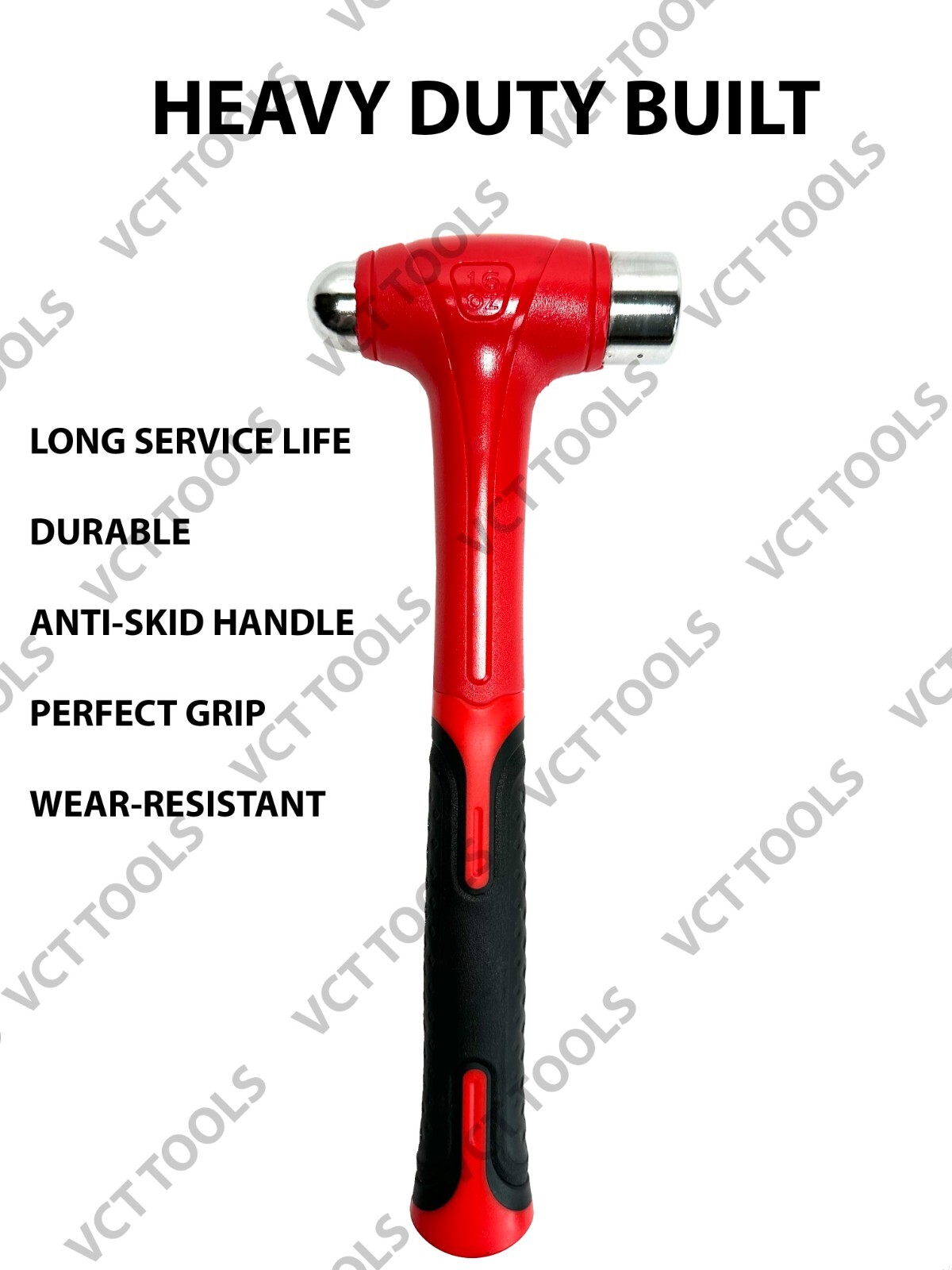 VCT 2Pc Dead Blow Hammer Set, 1LB Ball Pein Hammer, 1.5LB Dead Blow Hammer gallery