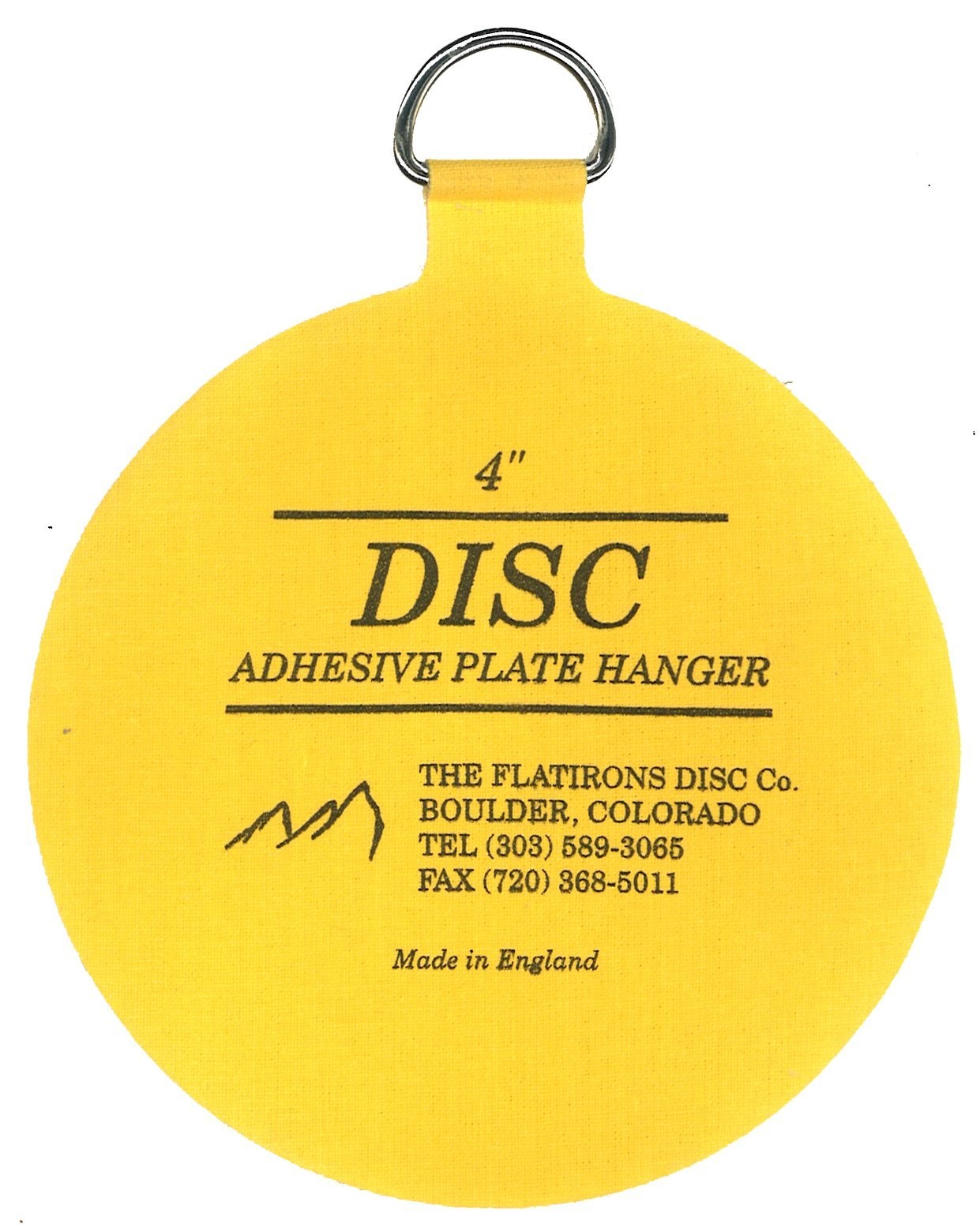 Flatirons Disc Adhesive Plate Hanger Set (2-3 Inch and 2-4 Inch Hangers) gallery