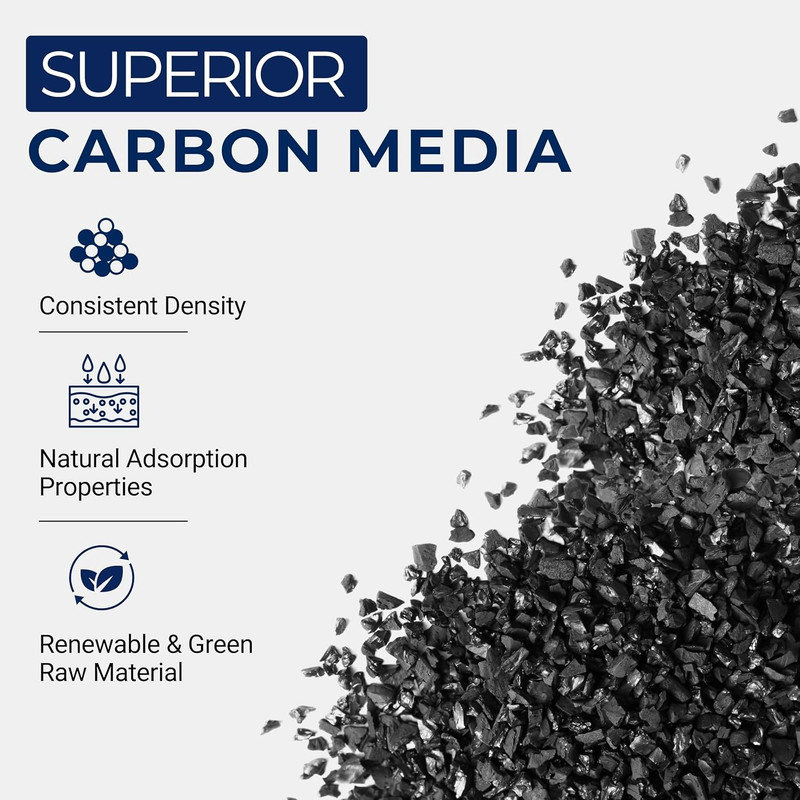 IPW Industries Bulk Activated Carbon - Coconut Shell Granular Activated Charcoal gallery