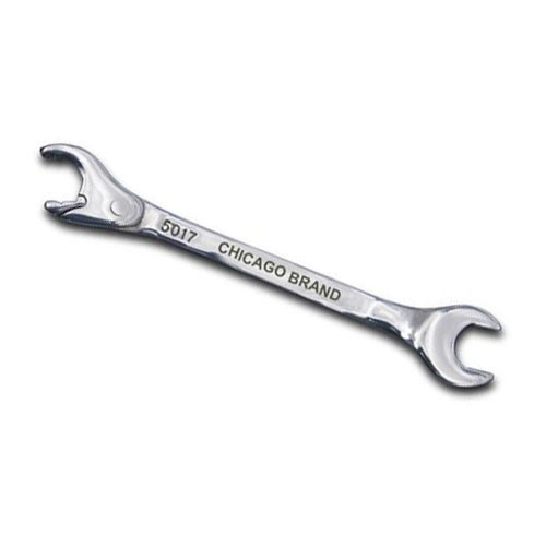 Chicago Alden style 5/8" Ratcheting Wrench one side ratchet one side fixed gallery
