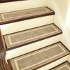 Handmade Non-Slip Soft Stair Runners (15pcs) - 28x9in for Wooden Steps gallery