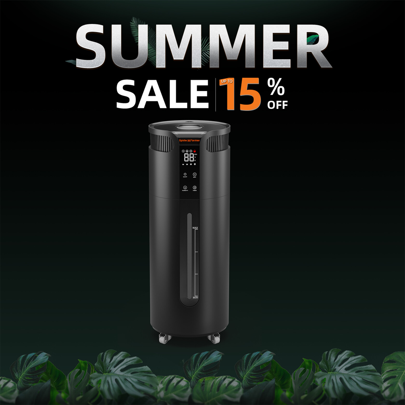 Spider Farmer 16L Air Humidifier Cool Purifier Indoor for Commercial Plants Grow gallery