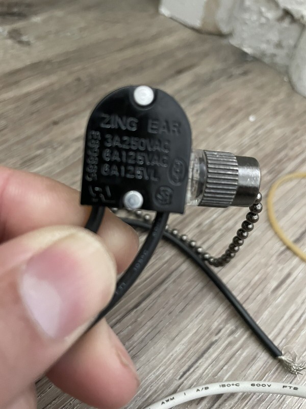 Ceiling Fan Light Pull Chain, On/off. Pull Chain Color As In Pictures gallery