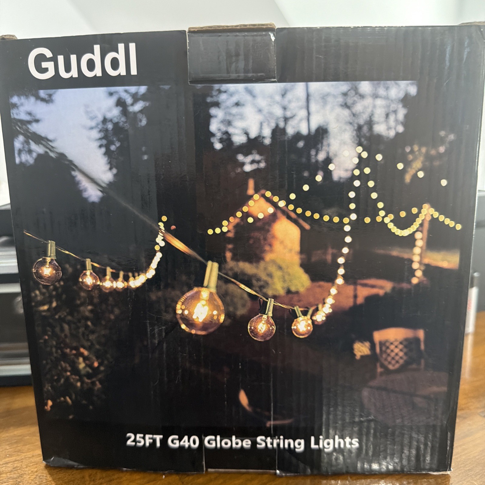 Outdoor String Lights For Patio Wedding Backyard Party Garden Porch Decoration gallery