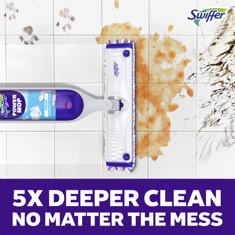 Swiffer PowerMop Multi-Surface Mop Cleaning Set Pads & Solution New gallery