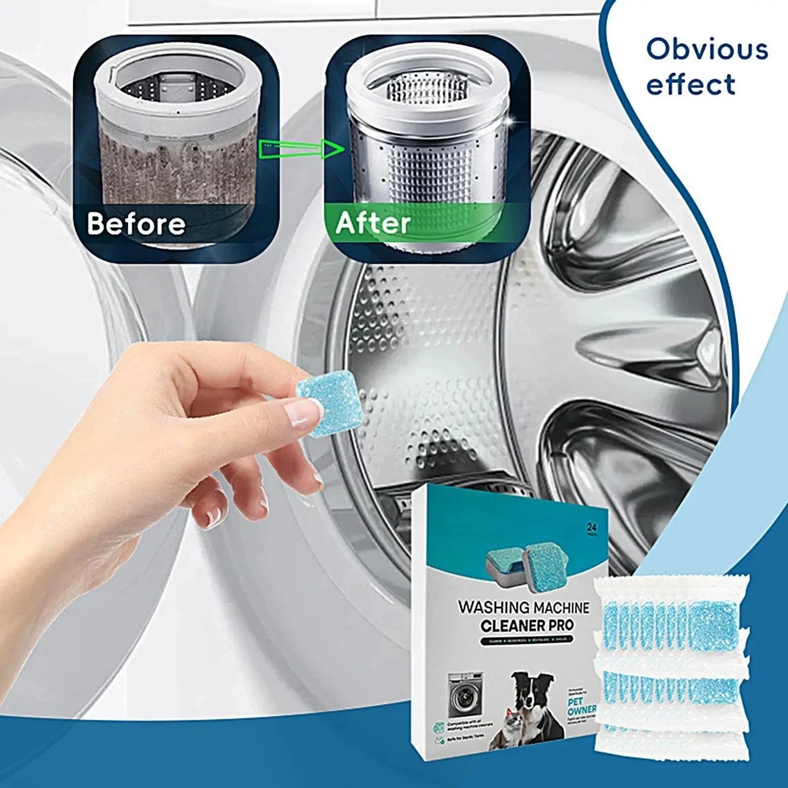 Uproot Clean Washing Machine Cleaner Tablets - gallery