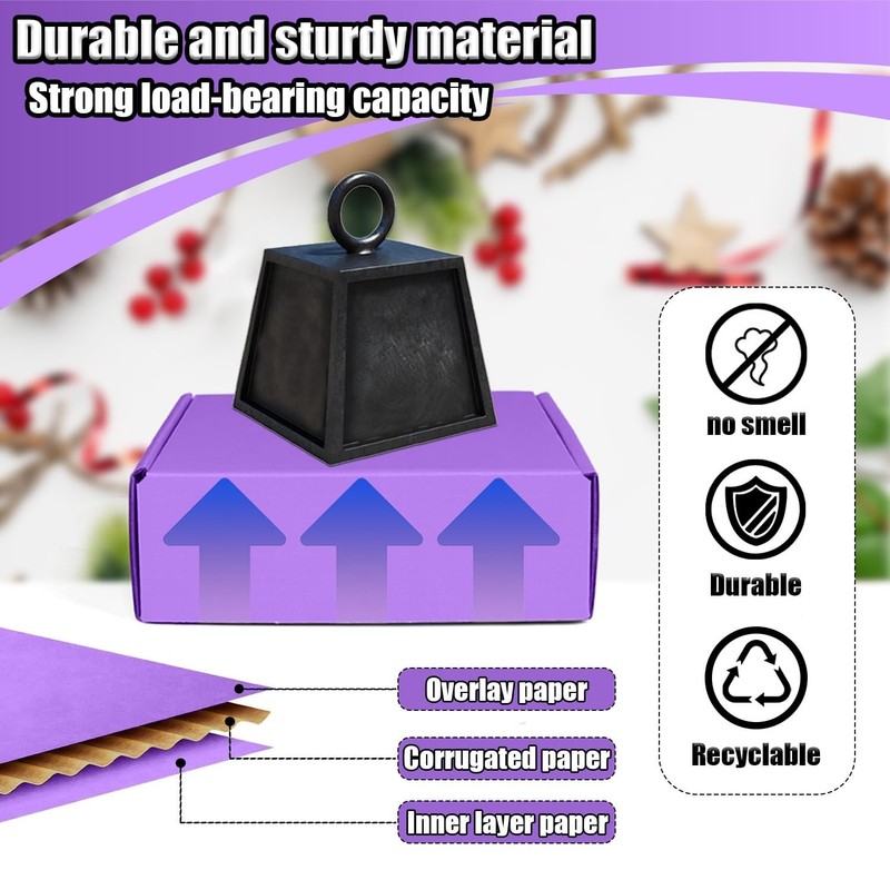 Small Shipping Boxes, 50 Pack Cardboard Box Corrugated Mailer Boxes Small Cor... gallery