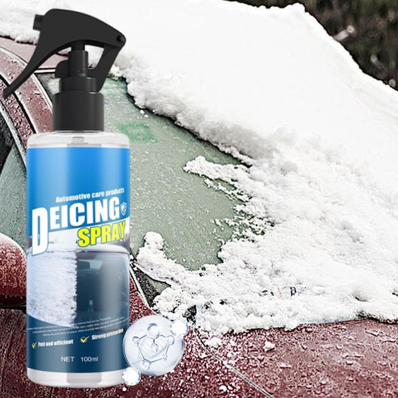 Windshield Deicer Spray Snow Melting & Deicing Agent Car De-Icing Fast-Acting gallery
