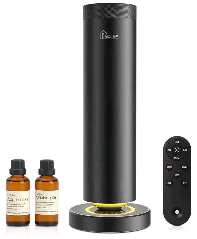 Waterless Diffuser,1500 Sq Ft,USB Plug-in & Rechargeable，Ring Ambient... gallery