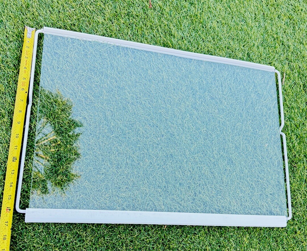 FRIGIDAIRE Refrigerator Shelf Frame & Glass 240372409 From Model# FRT18G4AWD gallery