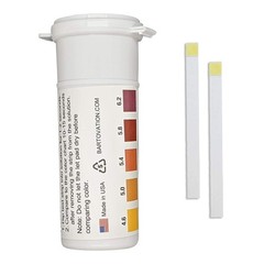 pH Test Strips for Beer Making, Homebrew, Acidity, 4.6 to 6.2 pH [Vial of 100…