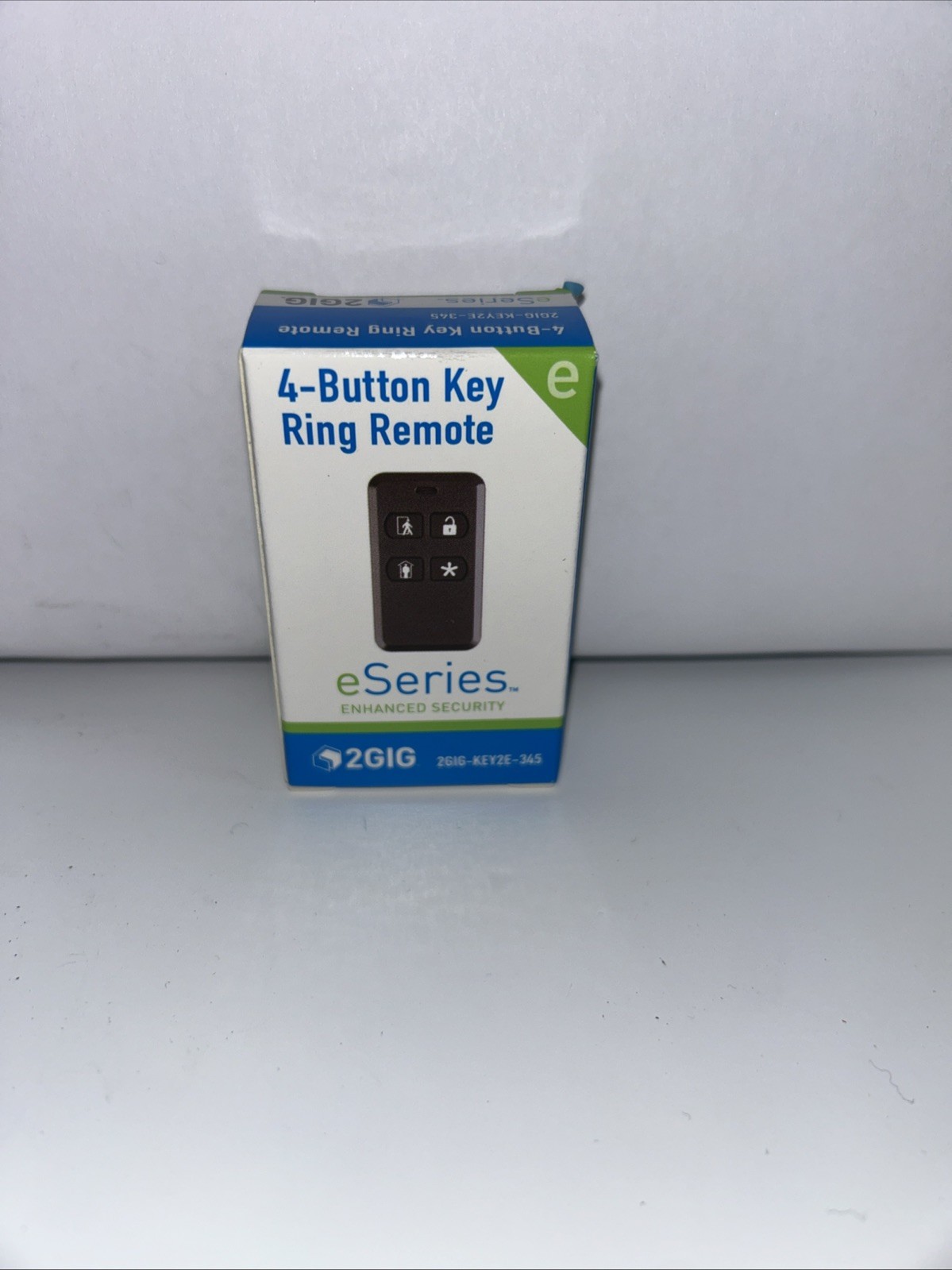 2GIG Encrypted Home Security 4‐Button Remote Keyfob 2GIG-KEY2-345 gallery